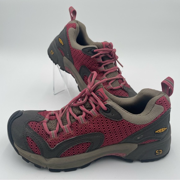 KEEN Women Ridgeline S3 Hiking Trail Running Shoe Pink Size 7.5 - Picture 3 of 7